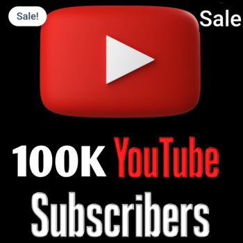 YouTube Subscriber 100K [Non Drop Lifetime Guaranteed]