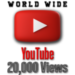20K Youtube Worldwide Ads Views I Non Drop I Skip Ads [ Life Time Guaranteed ]