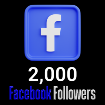 Facebook Non Drop 2000 Followers [Best For Facebook]